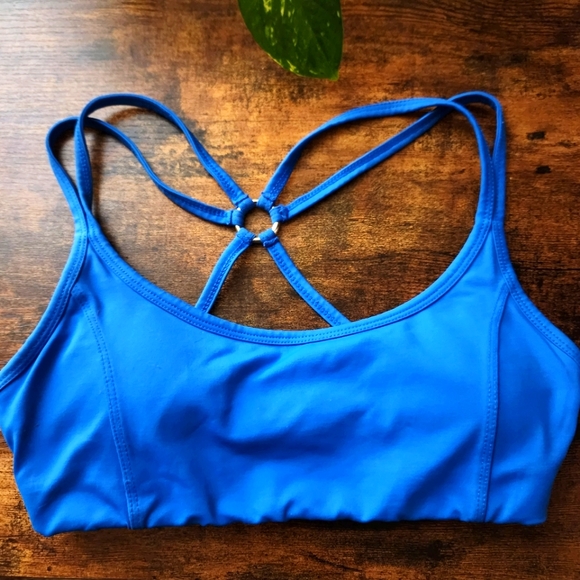 Blue Sports Bra Forever 21 - Picture 2 of 6